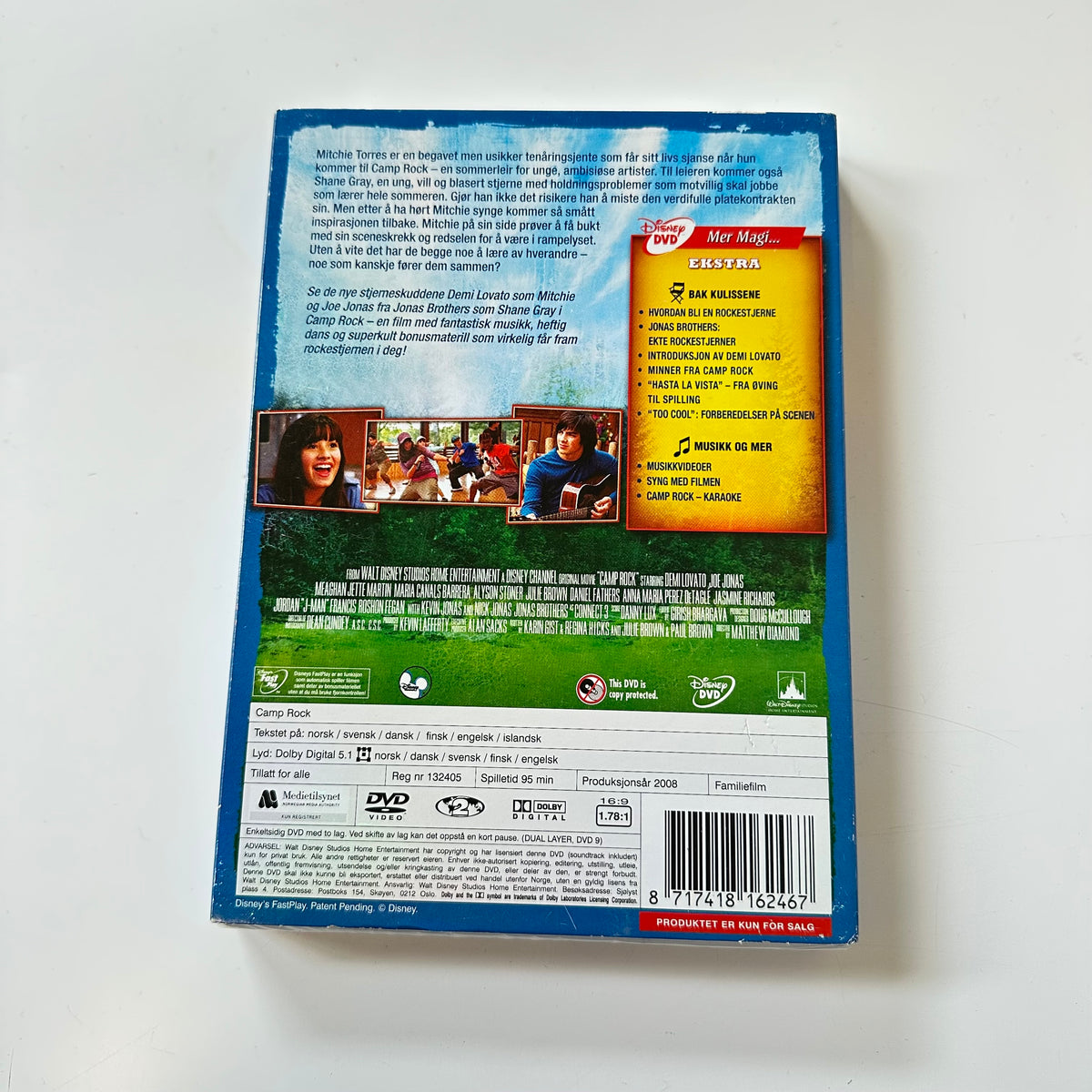CAMP ROCK (DVD) - Ny i plast!