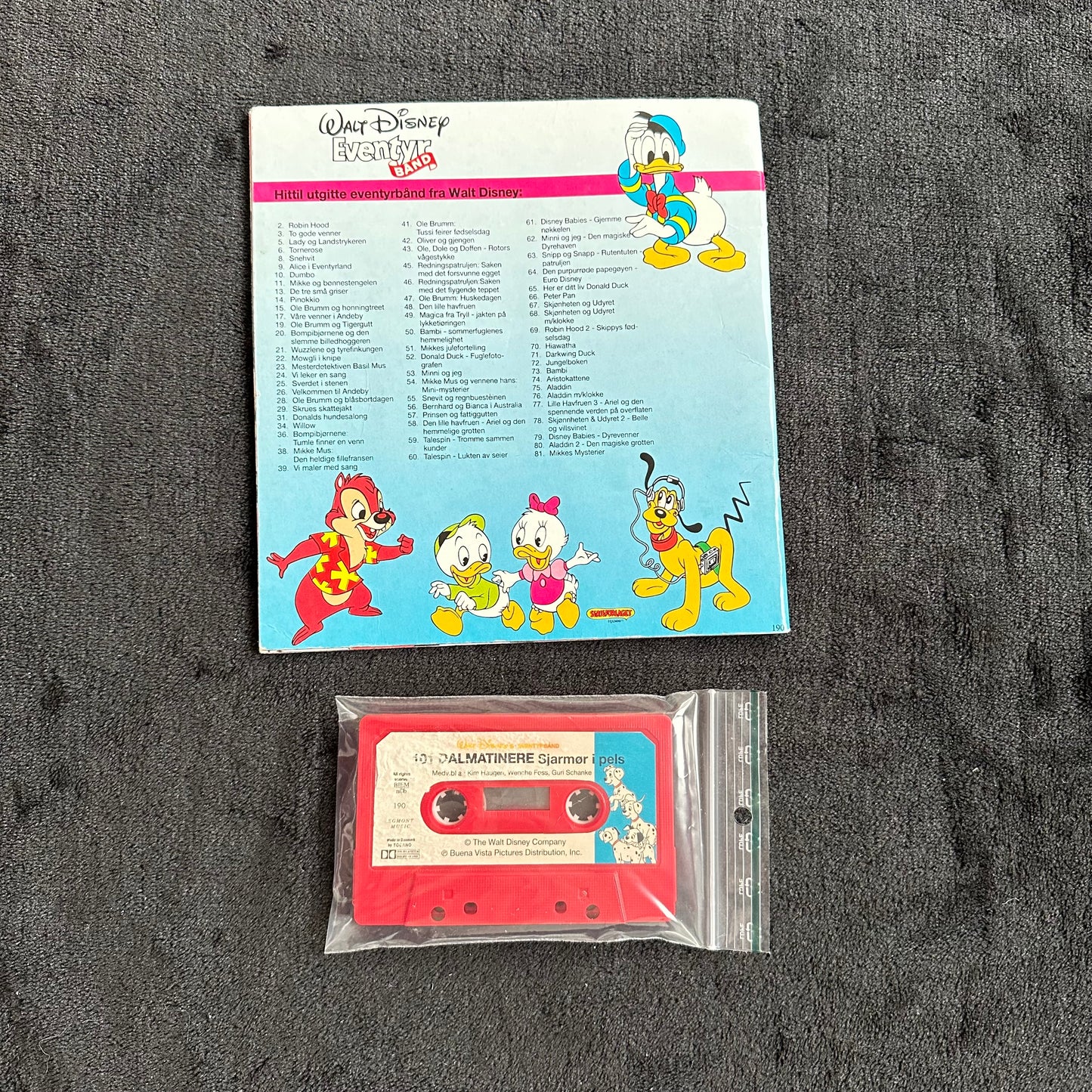 90 Disney Eventyrbånd - 101 Dalmatinere - Sjarmør i pels