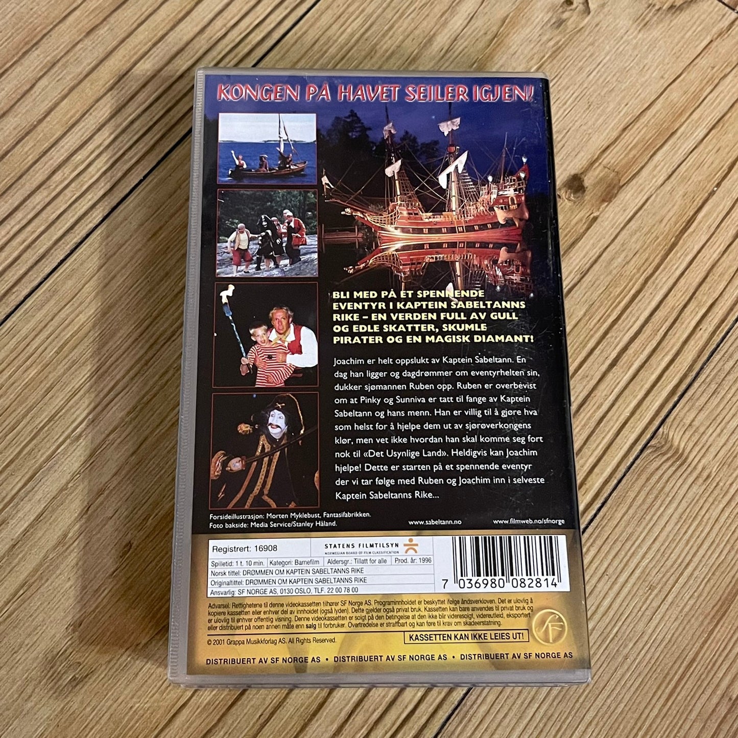 Drømmen om Kaptein Sabeltanns Rike (VHS)