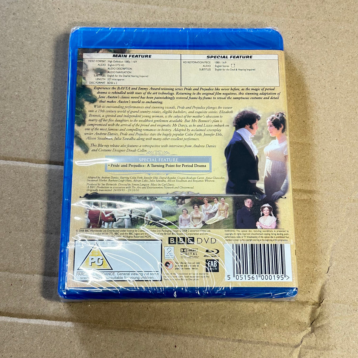 Pride and Prejudice (Blu-ray) - Ny i plast !
