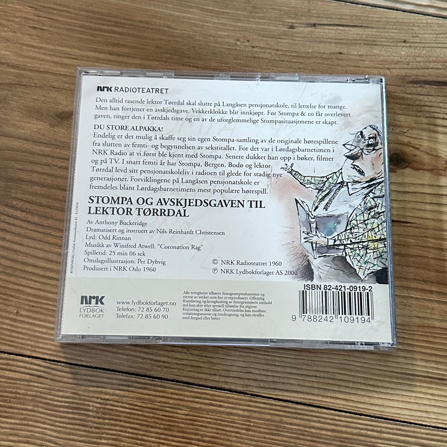 STOMPA og avskjedsgaven til lektor Tørrdal (CD)
