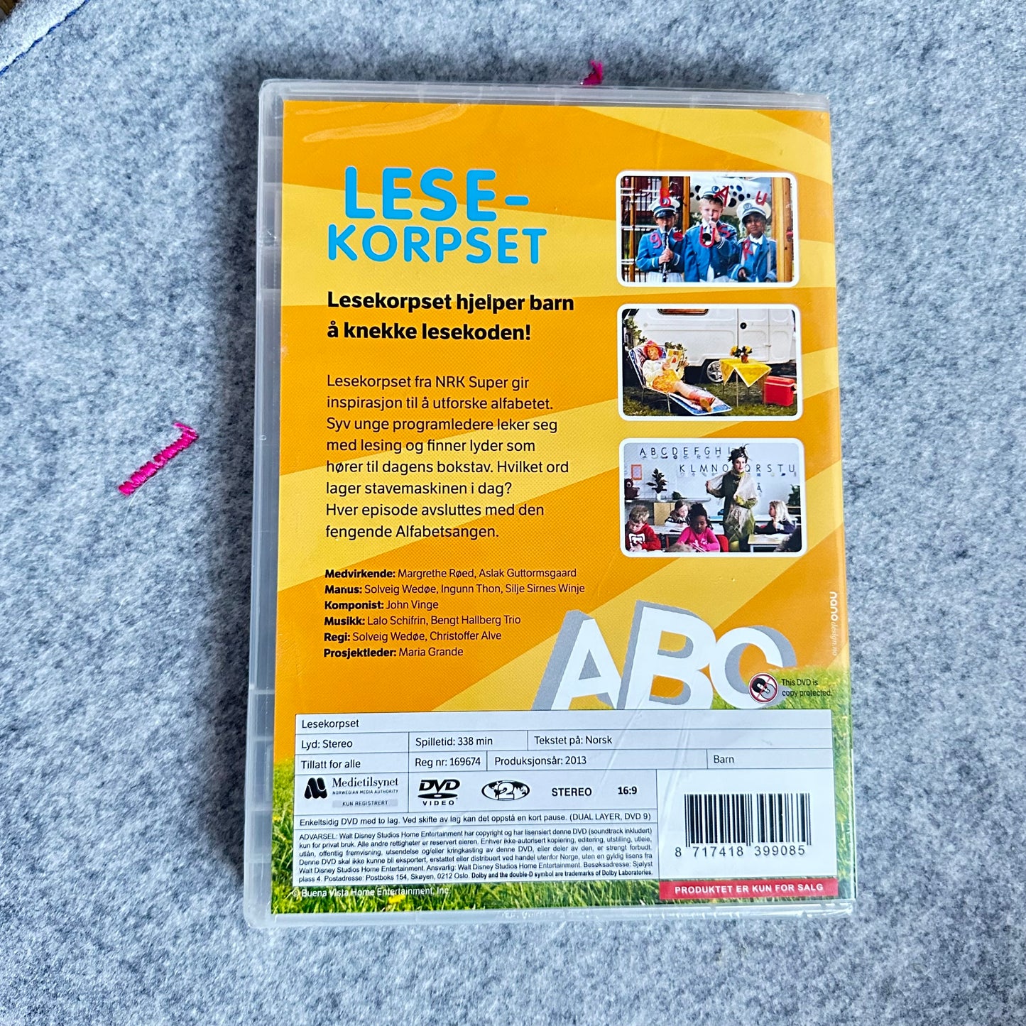 Lesekorpset (DVD) Ny i plast