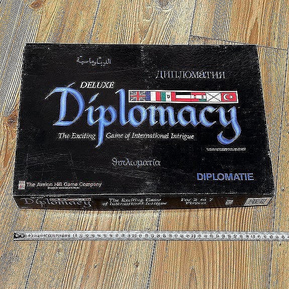 DIPLOMACY DeLuxe Edition fra Avalon Hill (1992)