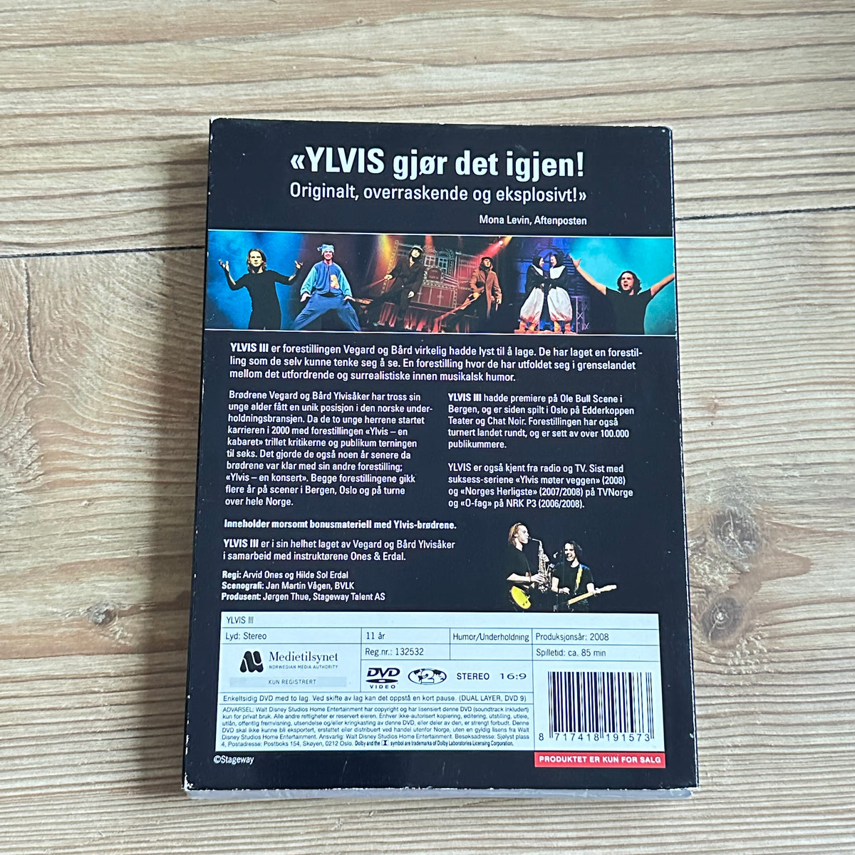 YLVIS III (DVD) - Ny i plast!