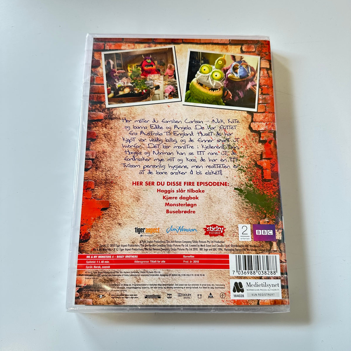 MONSTERMAS - Busebrødre (DVD) - Ny i plast !