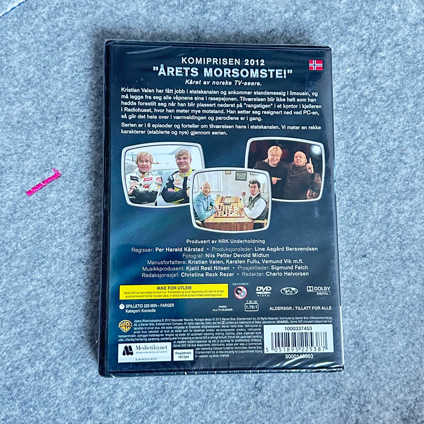 VALENS rikskringkasting (DVD)- Ny i plast !