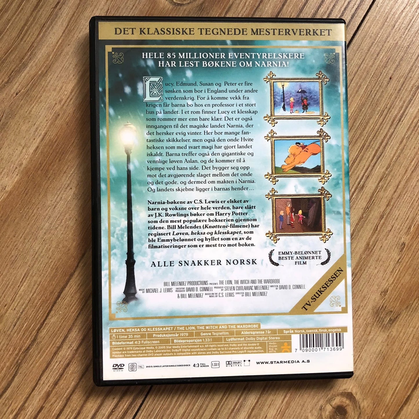 Legenden om Narnia
Løven, Heksa og klesskapet (DVD)
