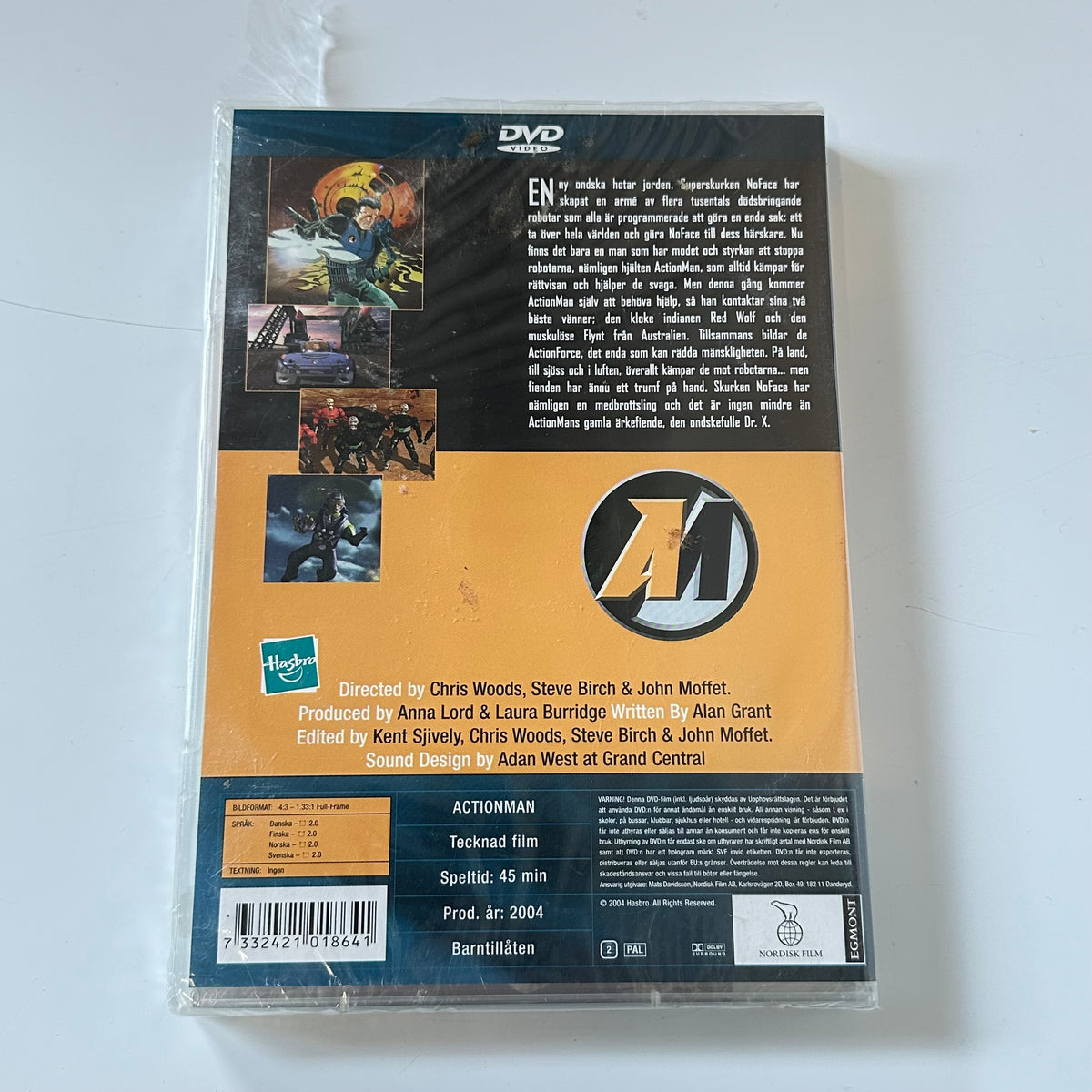 ACTIONMAN (DVD) Ny i plast!