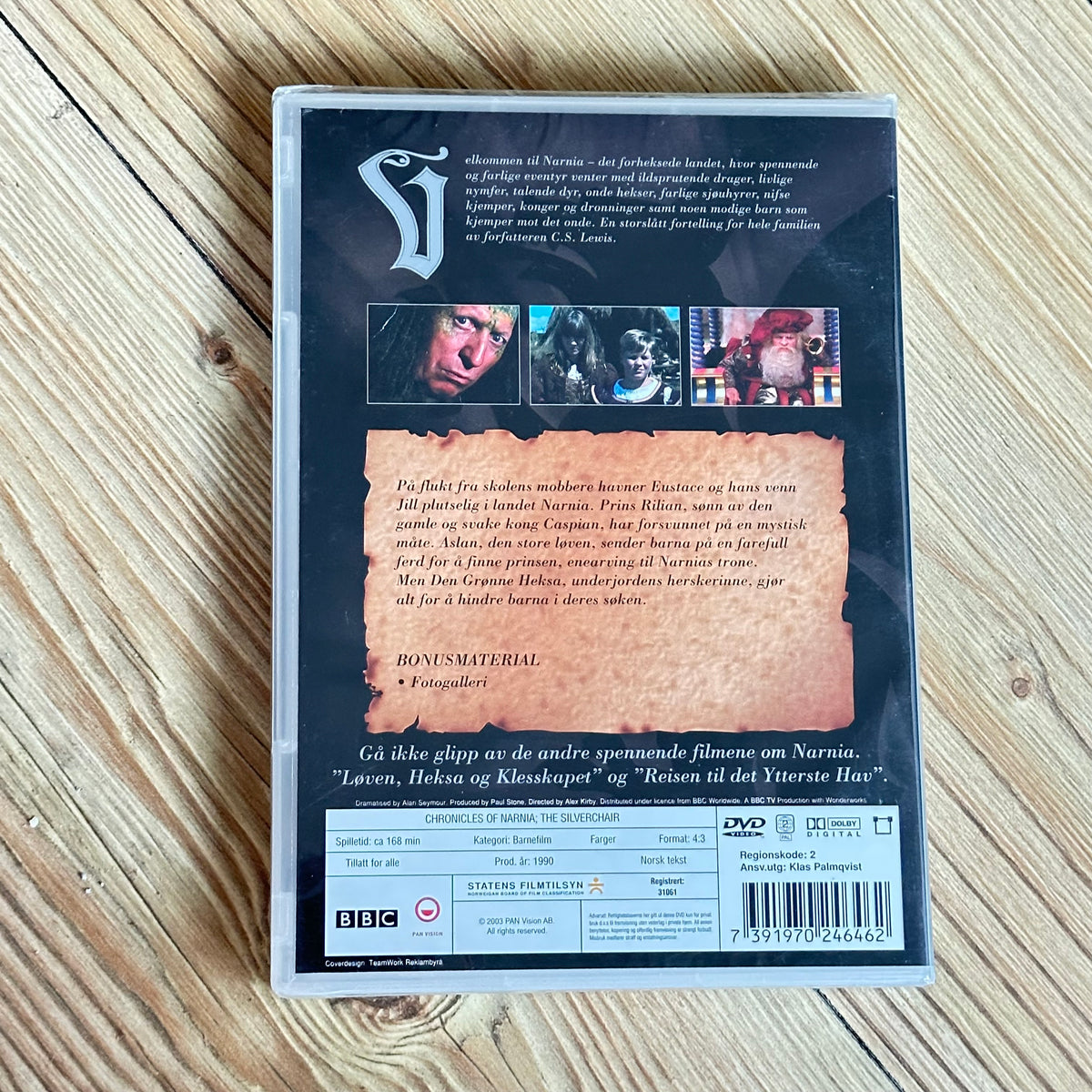 Drømmen om Narnia 3 (DVD) - Ny i plast !
