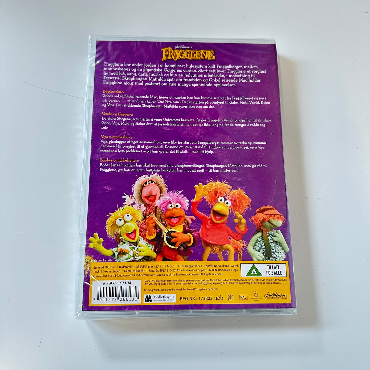 FRAGGLENE "Begynnelsen" & tre andre historier (DVD) - Ny i plast!