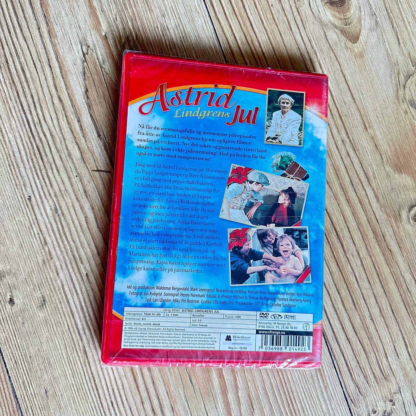 Astrid Lindgrens Jul (DVD) - Ny i plast !