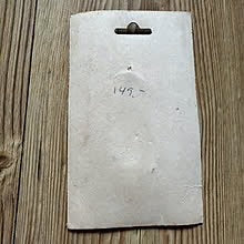 Vintage Toalettskilt dojente - ny og forseglet