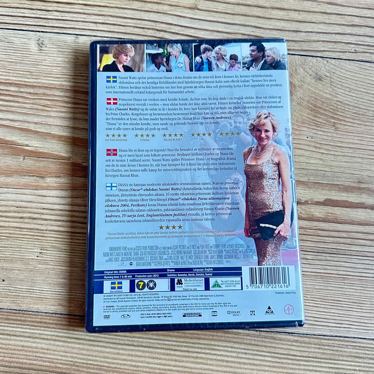DIANA (DVD) - Ny i plast !