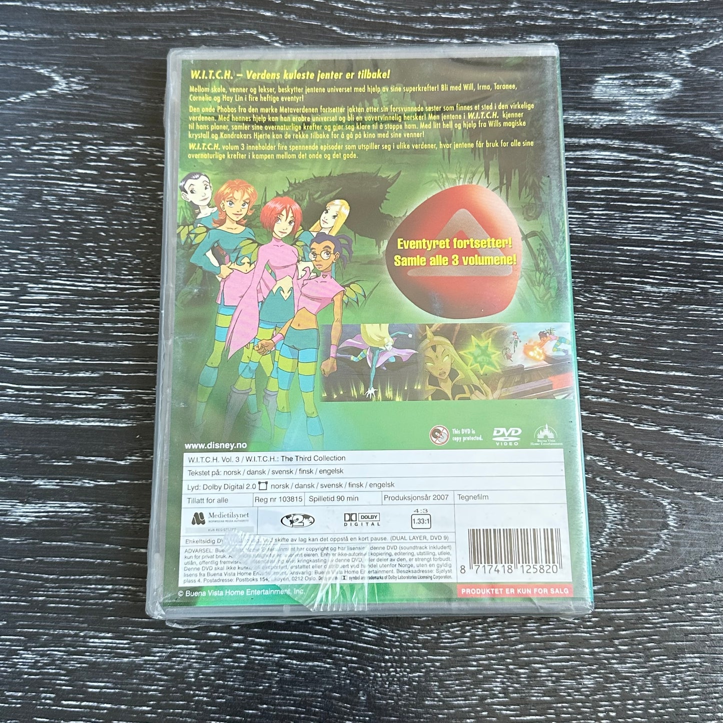W.i.t.c.h. Vol.3 (DVD) - Ny i plast!