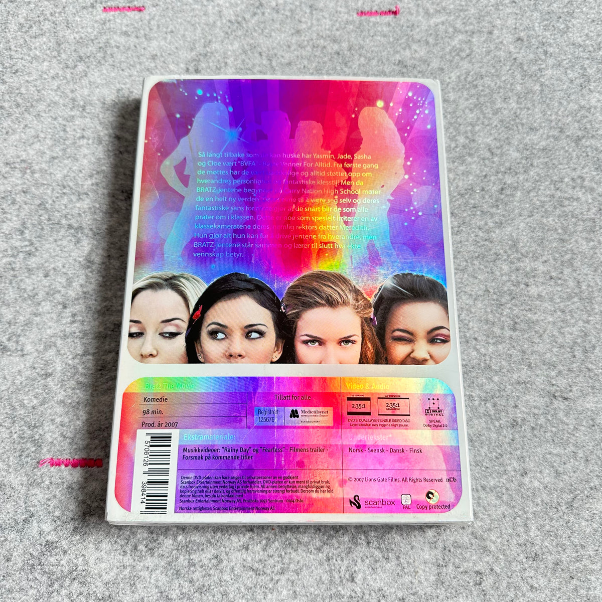 BRATZ the movie (DVD) - Ny i plast