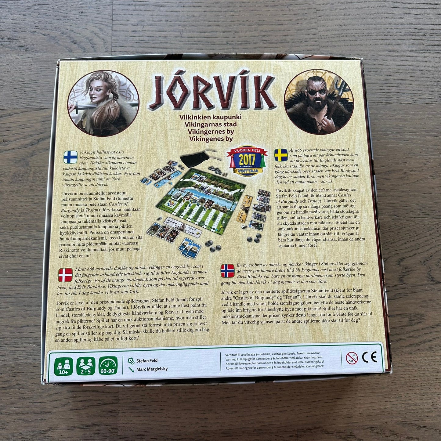 JORVIK - (regler på norsk) Komplett og som ny