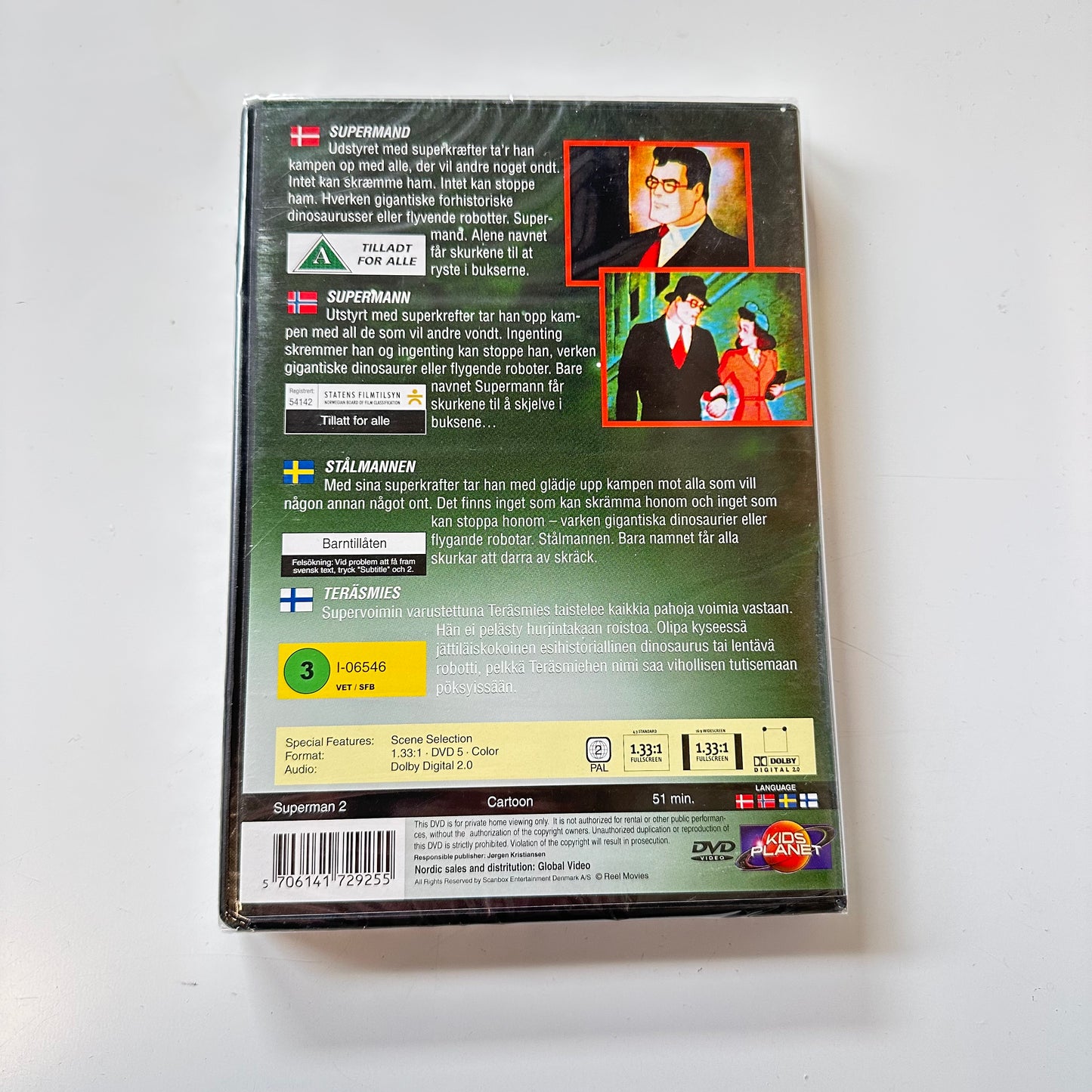 Superman 2 (DVD) - Ny i plast !