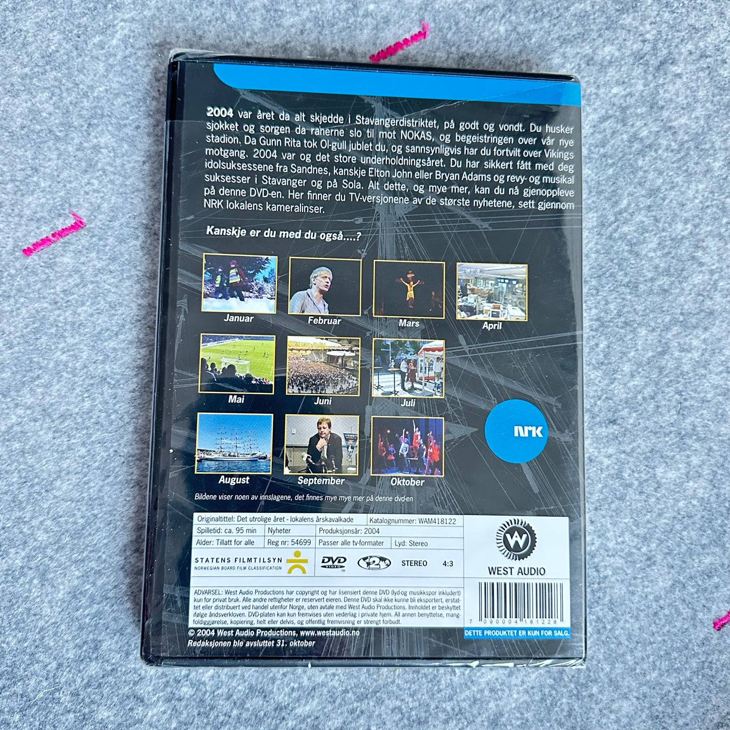 Det utrolige året 2004 (DVD) Ny i plast