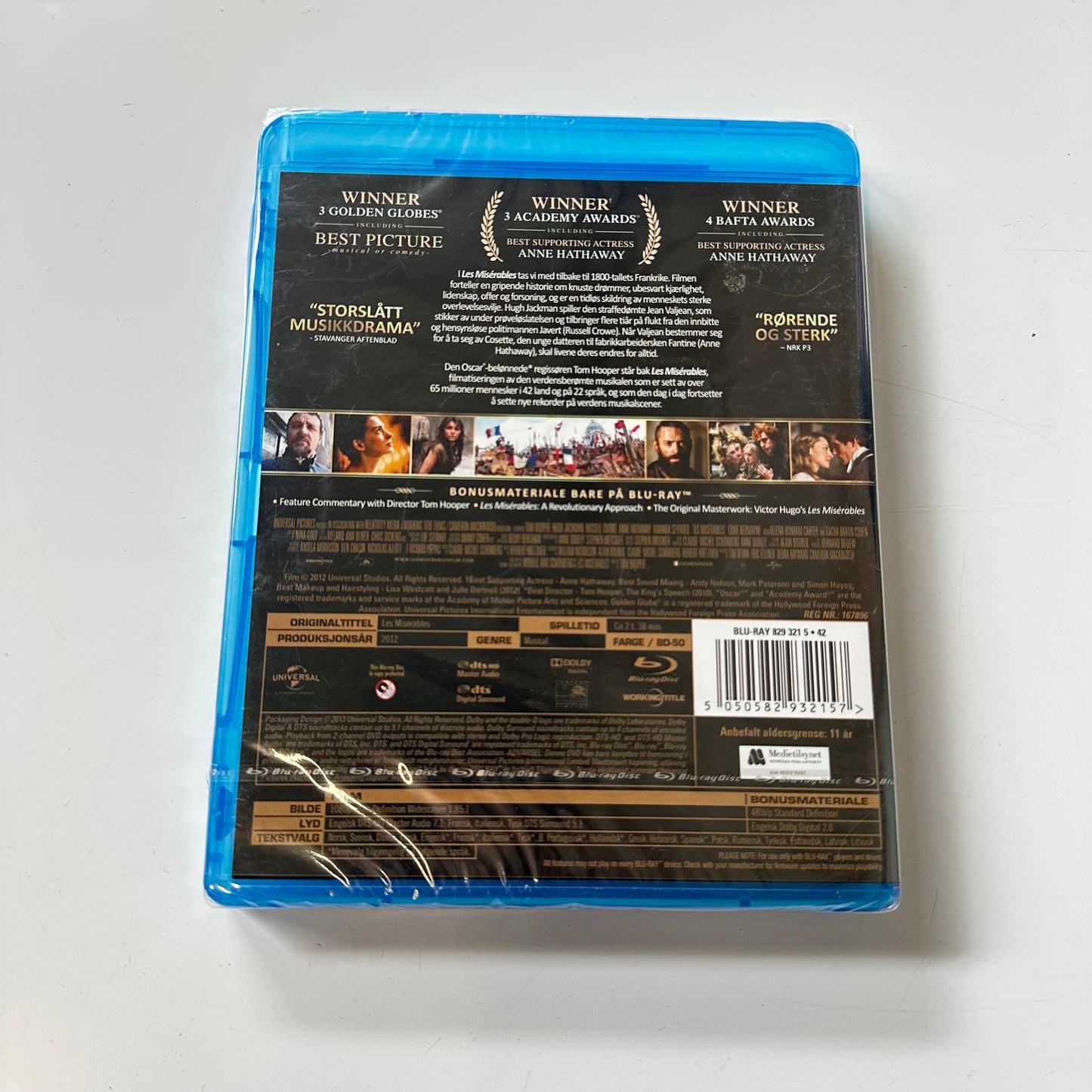 Les Misérables (Blu-ray) - Ny i plast !