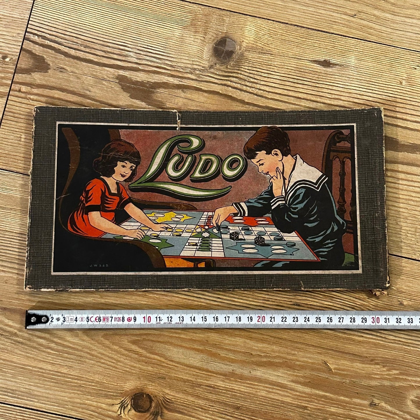 Gammelt LUDO fra tidlig 1930-tall