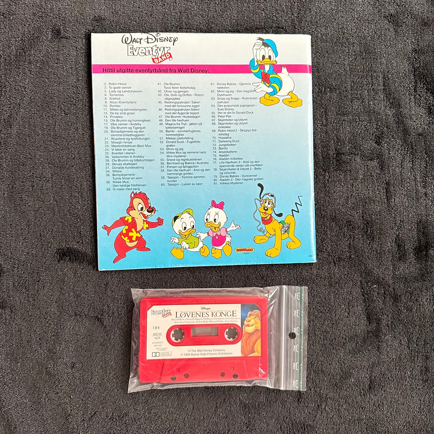 84 Disney Eventyrbånd - Løvenes Konge