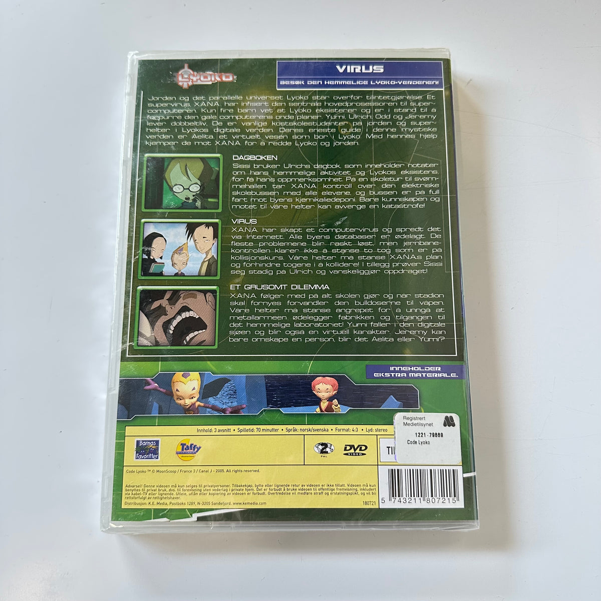 LYOKO - Virus (DVD) - Ny i plast !