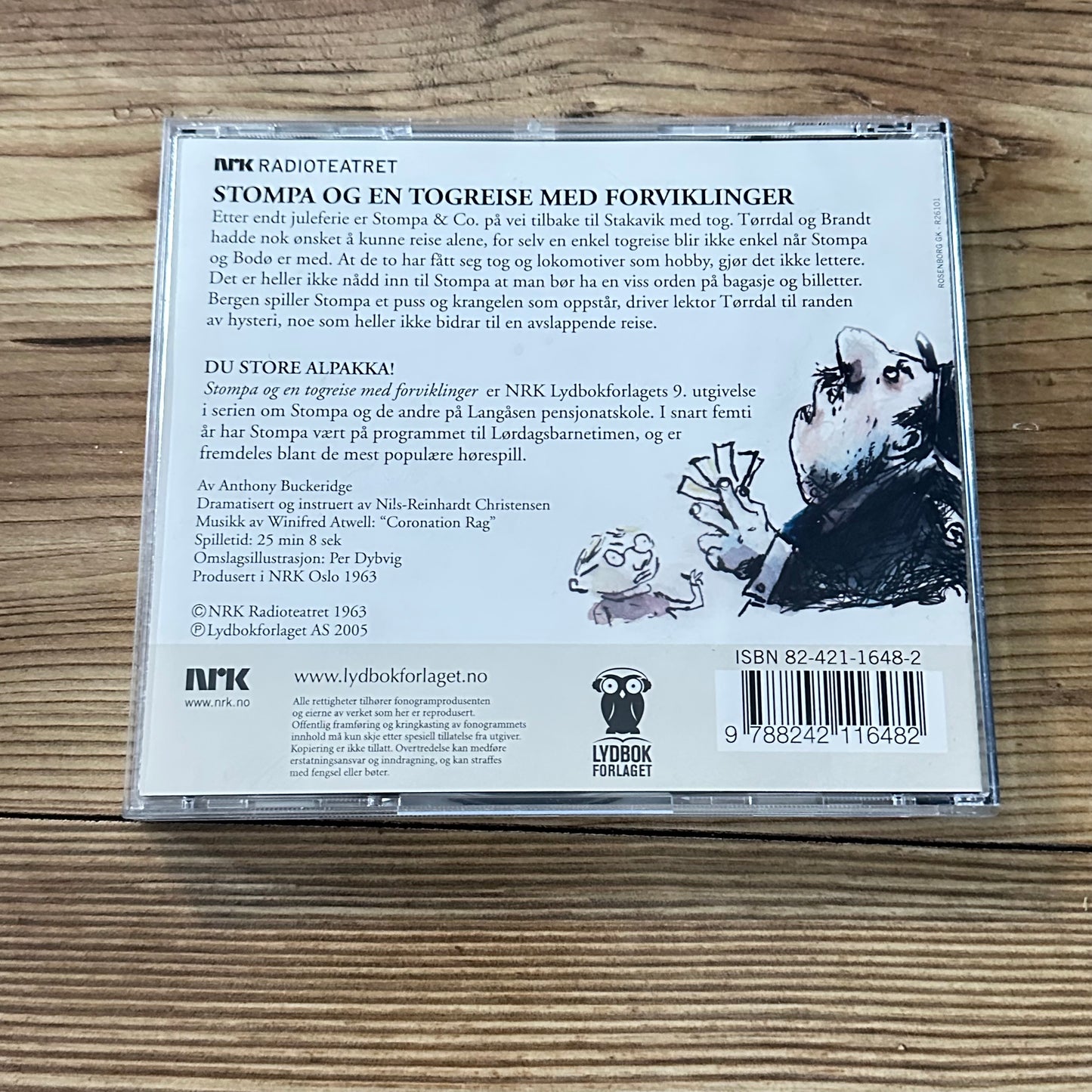 STOMPA og en togreise med forviklinger (CD)