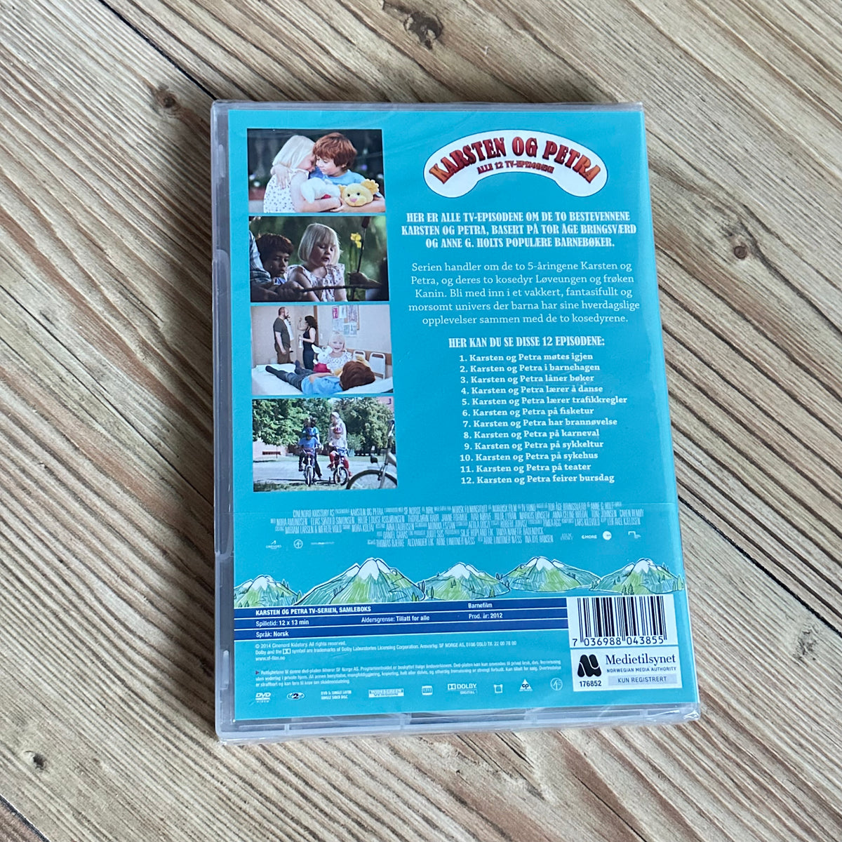 Karsten og Petra - Alle 12 TV-episodene (DVD) - Ny i plast!