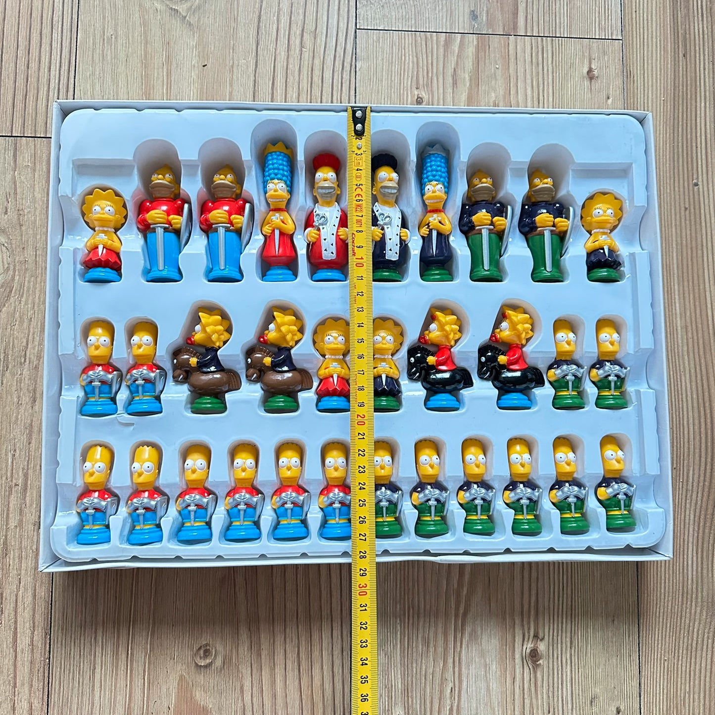 The SIMPSONS 3-D CHESS / SJAKK (fra 1991)