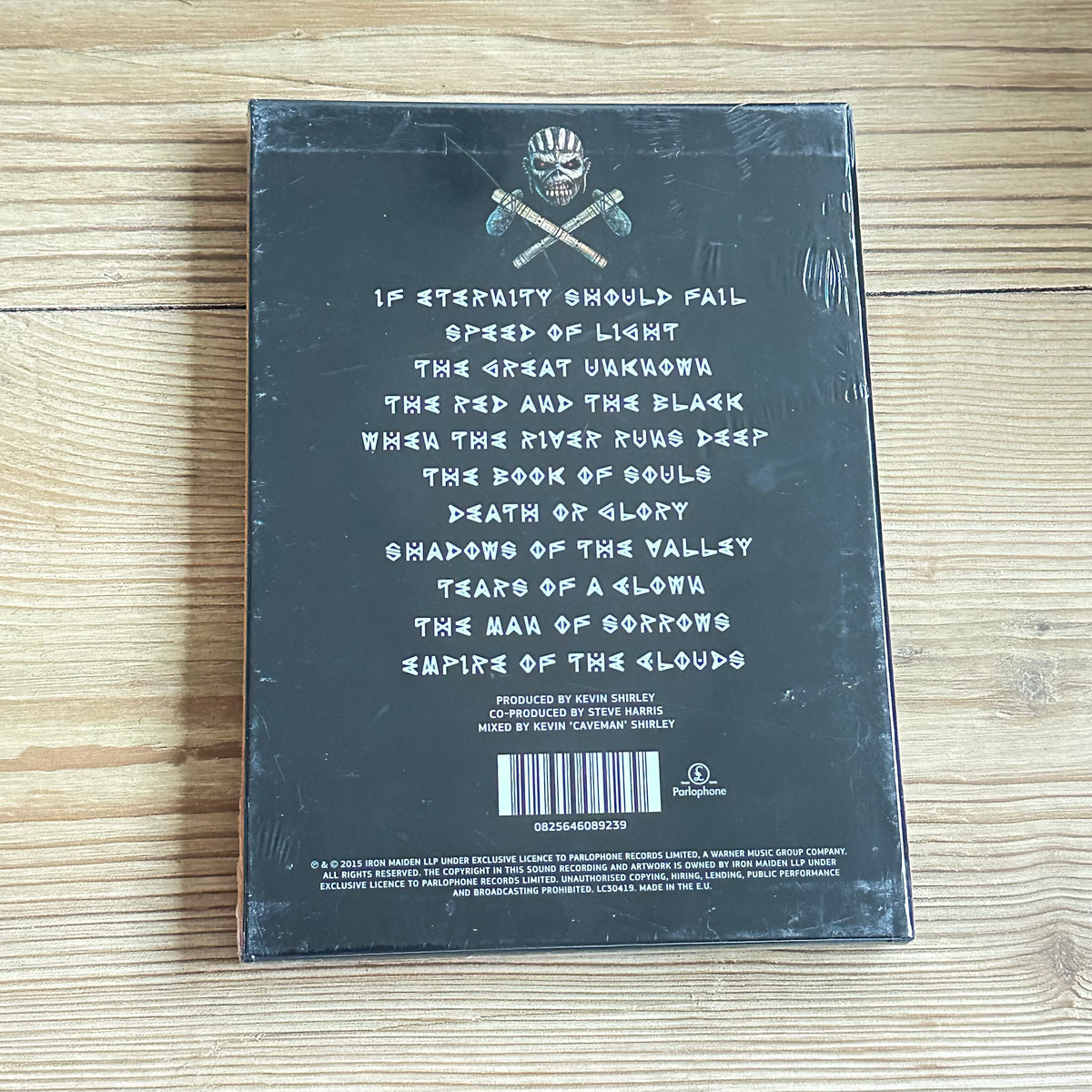 The Book of Souls by Iron Maiden (CD, Aug-2015) Ny i plast