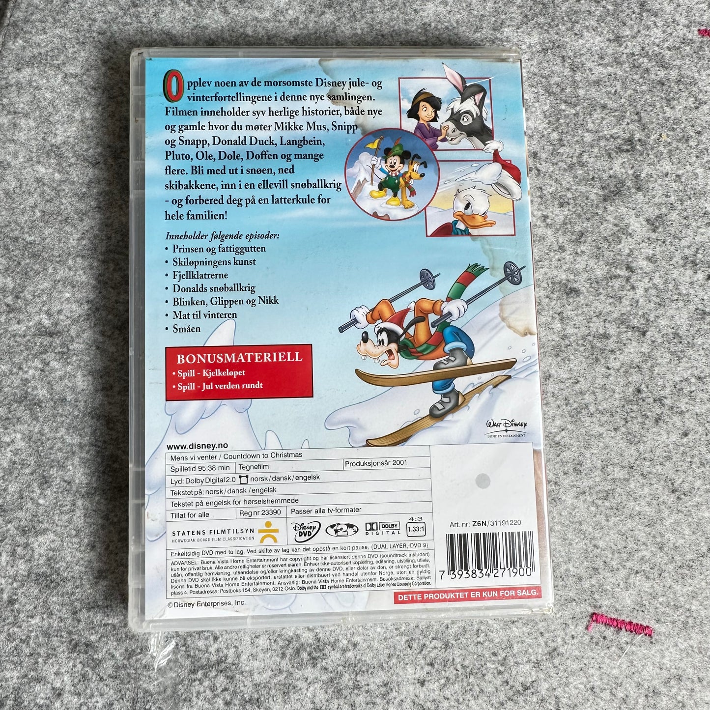 Mens vi venter (DVD) - Ny i plast