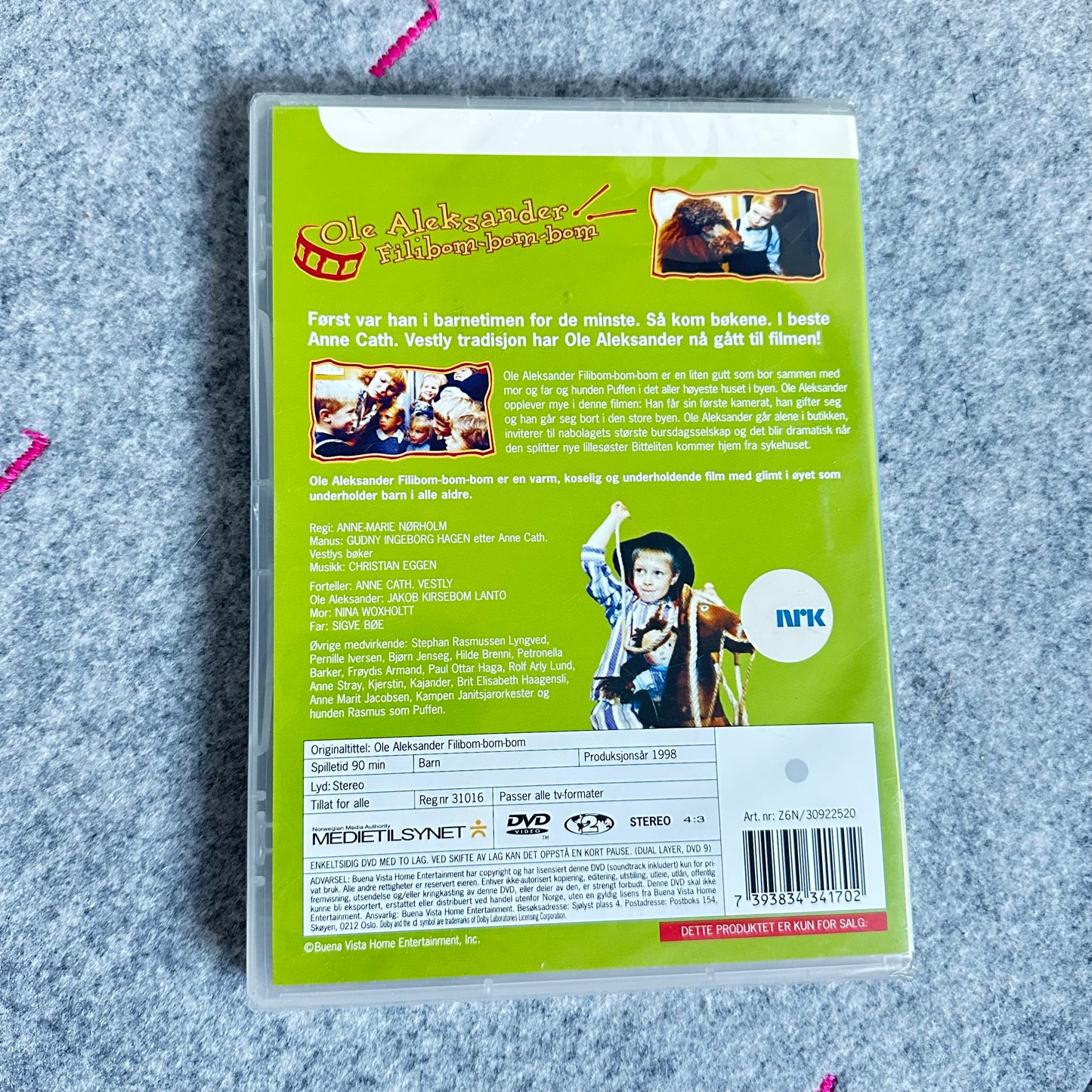 Ole Aleksander Filibom bom bom (DVD) - Ny i plast !