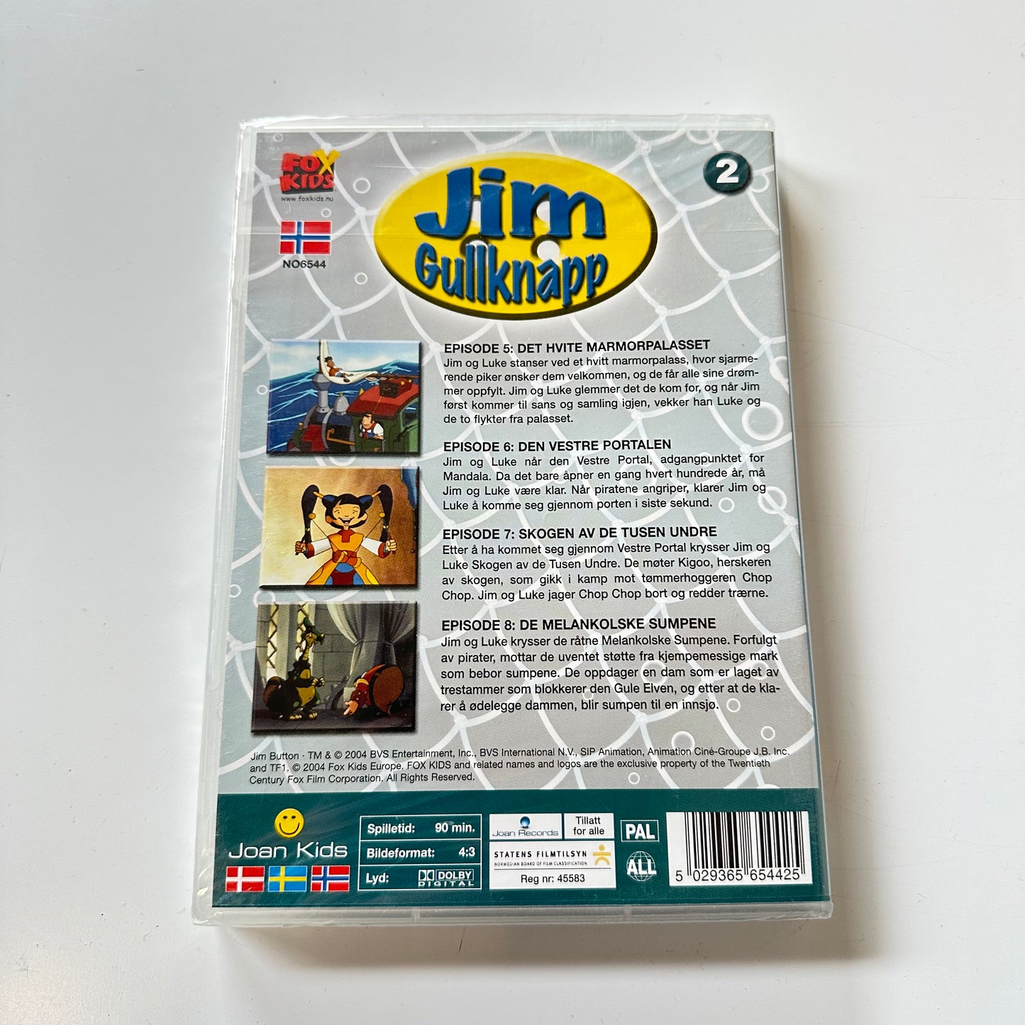 Jim Gullknapp 2 (DVD) - Ny i plast !