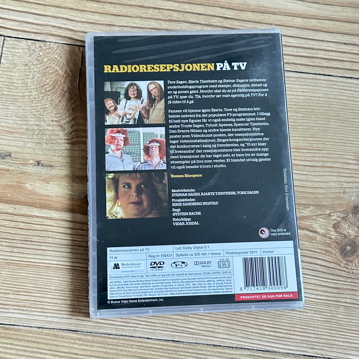 Radioresepsjonen (DVD) Ny i plast!