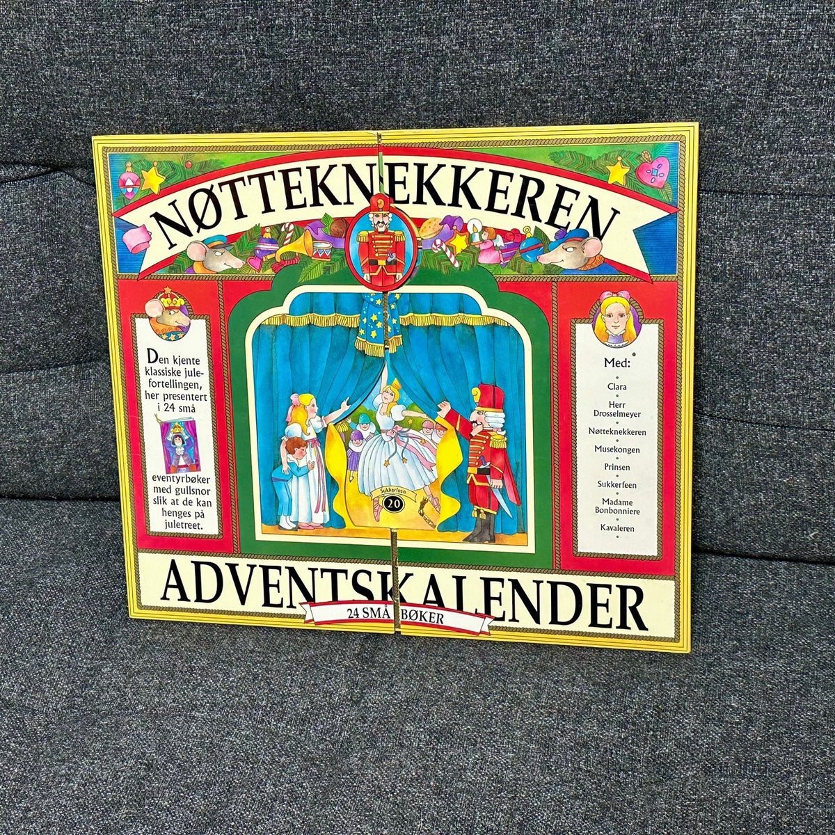 Nøtteknekkeren - Julekalender med 24 små bøker (fra 1998)