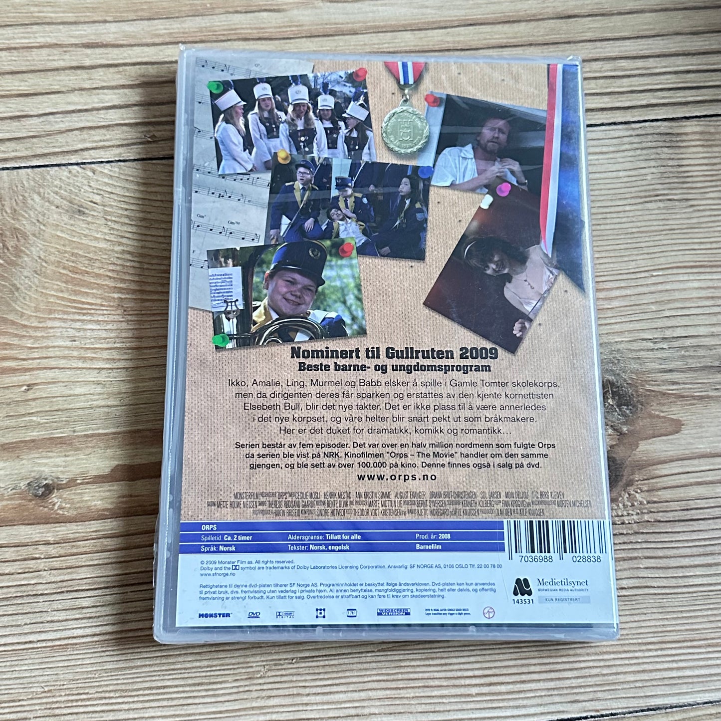 ORPS (DVD) - Ny i plast