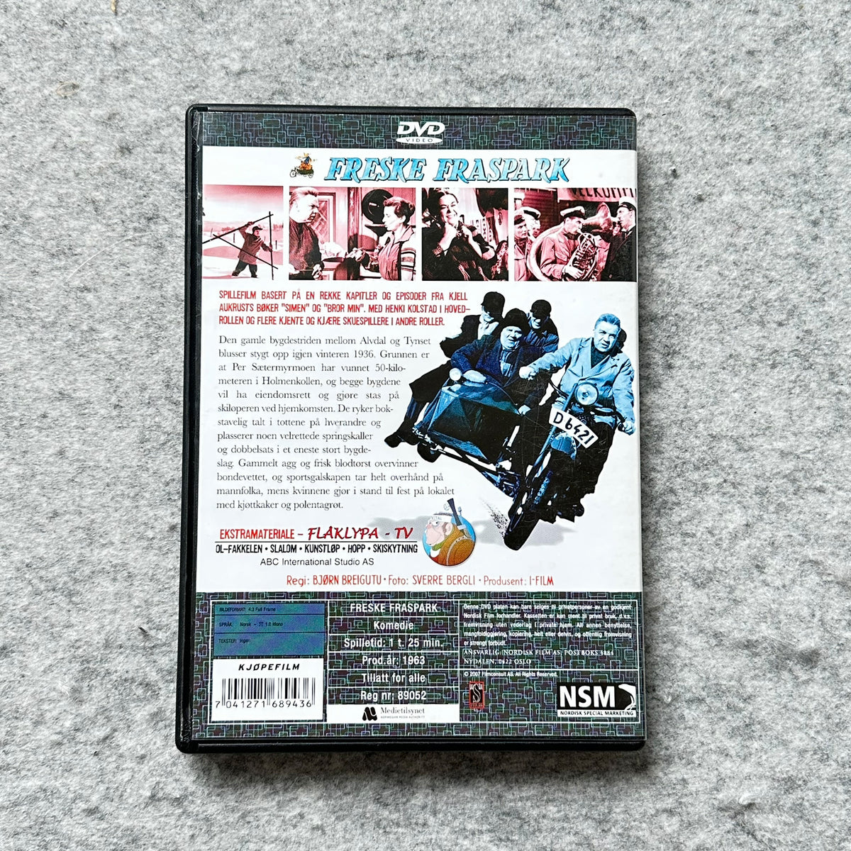 FRESKE FRASPARK (DVD)