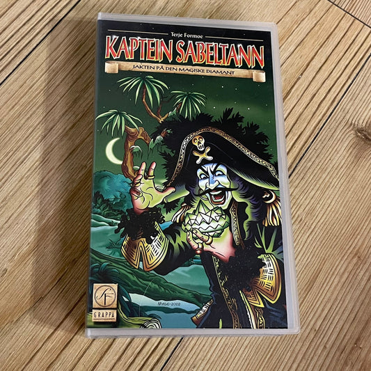 Kaptein Sabeltann - Jakten på den magiske diamant
(VHS)