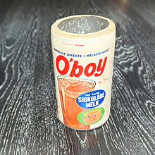 Vintage FREIA O’boy boks i papp (uten lokk)
