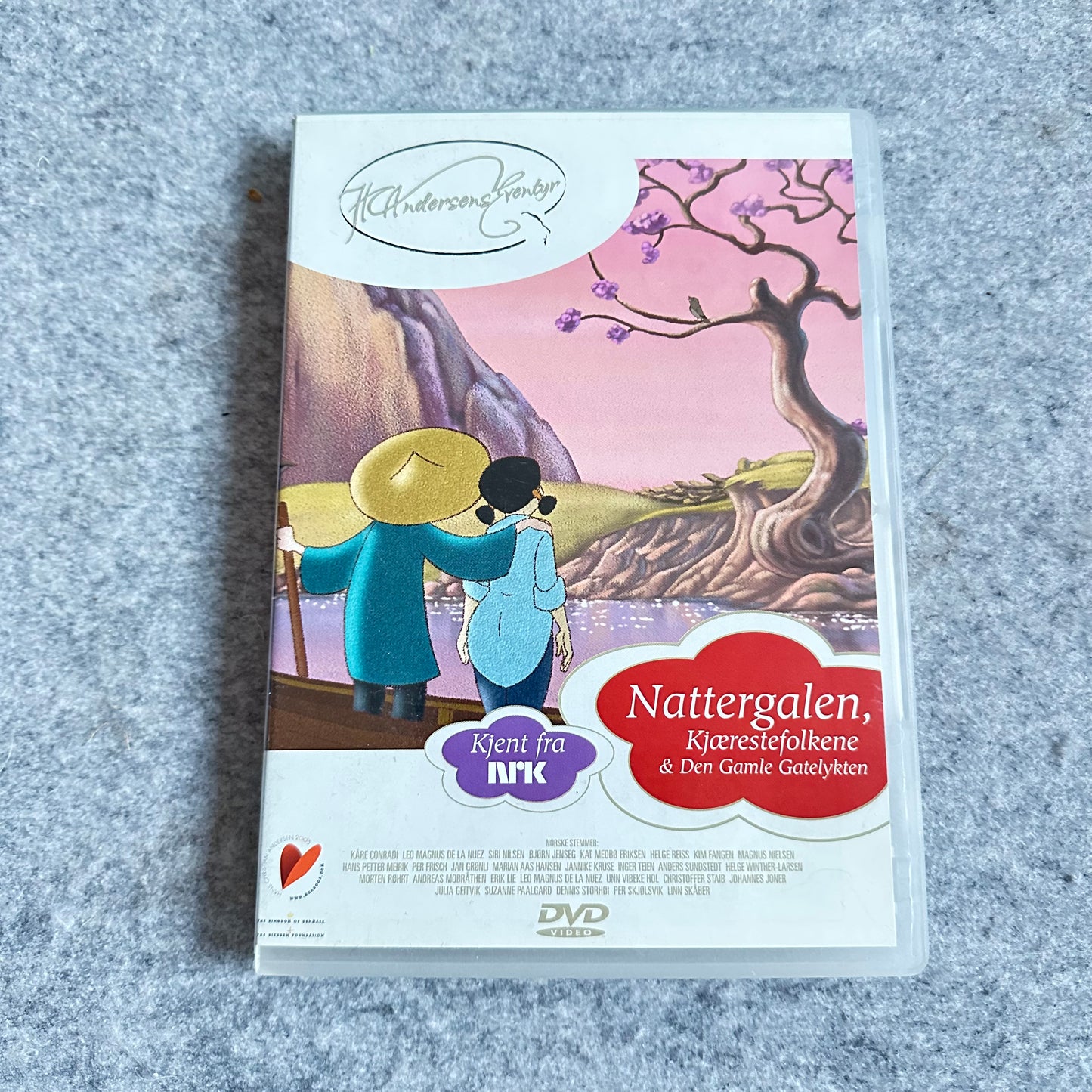 H. C. Andersen Eventyr: Nattergalen, Kjærestefolkene & Den gamle gatelykten