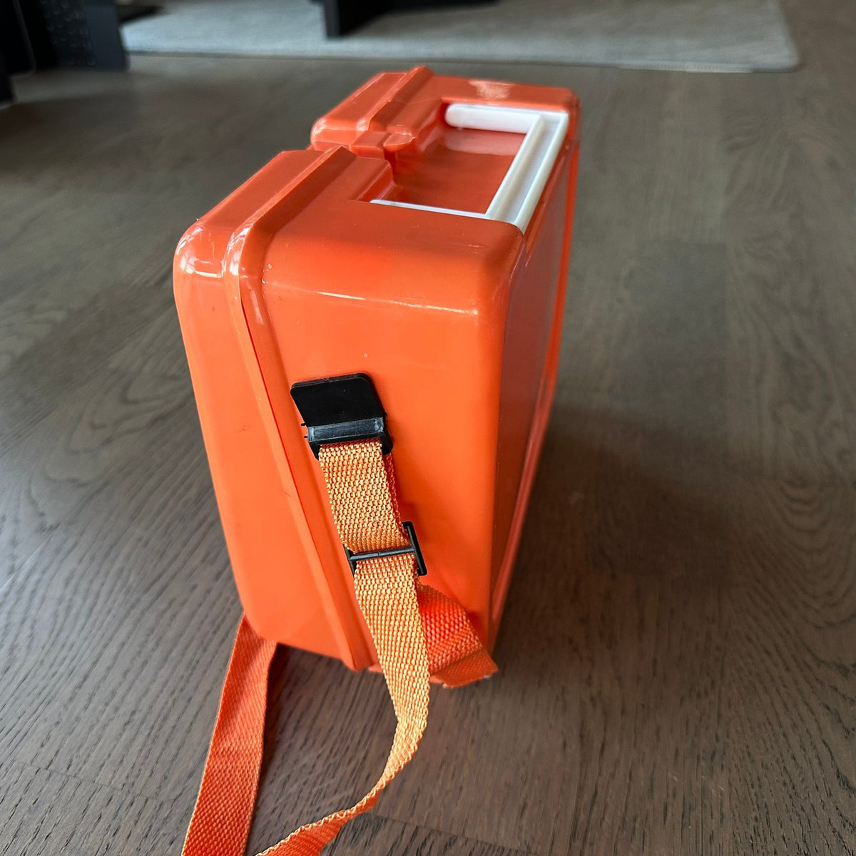 Harley Davidson sett med Super Hog - Koffert med Matboks og Termos (1987)