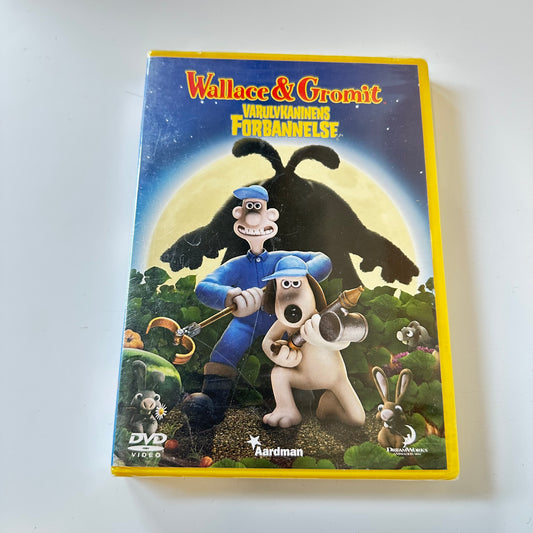 Wallace & Gromit Varulvkaninens forbannelse (DVD) - Ny i plast !