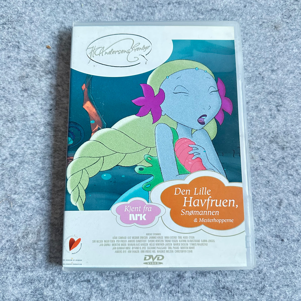 H. C. Andersen Eventyr: Den lille havfruen, Snømannen & Mesterhopperne