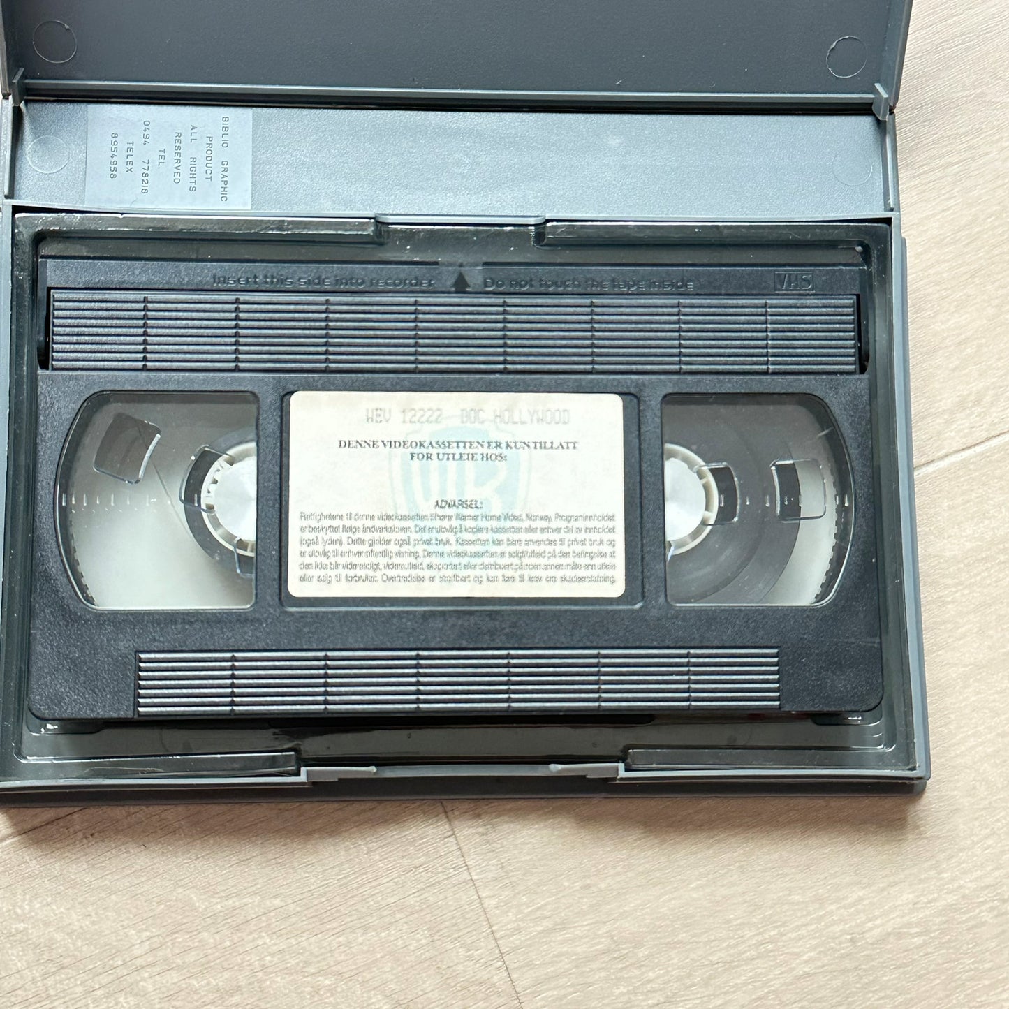 DOC HOLLYWOOD (VHS BIG BOX m Norsk tekst) utleie film