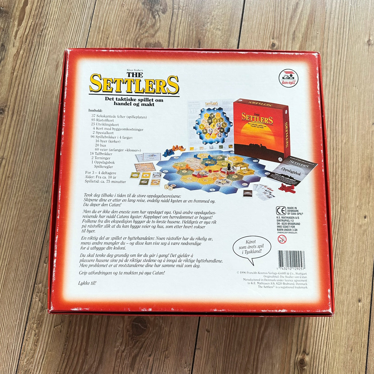 The Settlers fra Catan (1996) - Komplett og i flott stand !