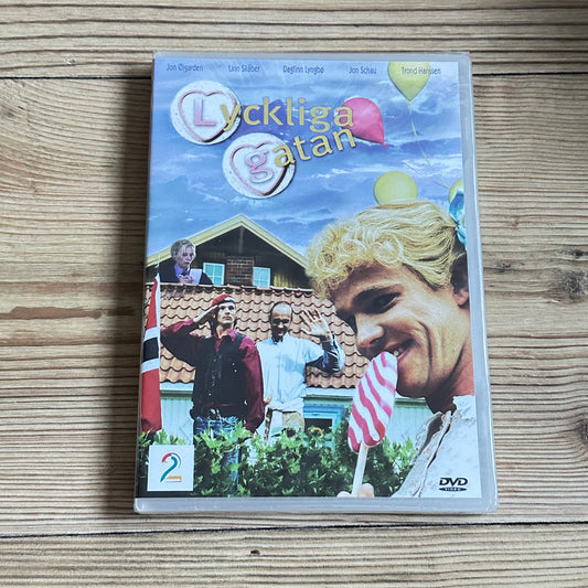 LYCKLIGA GATAN (DVD) Ny i plast!