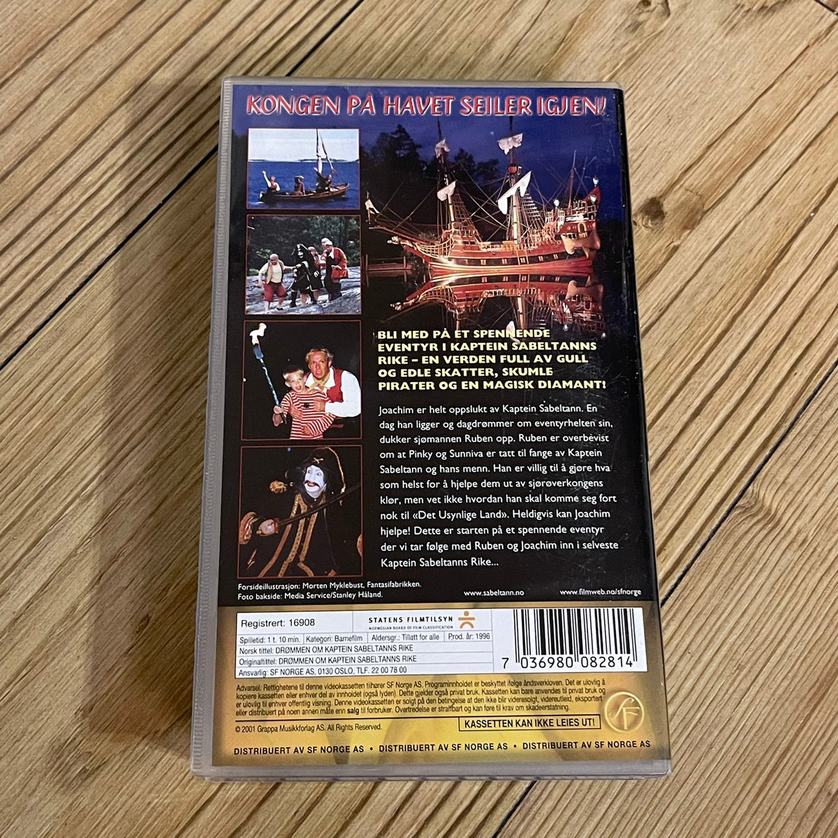 Drømmen om Kaptein Sabeltanns Rike (VHS)