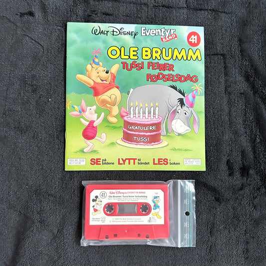 41 Disney Eventyrbånd - Ole Brumm - Tussi feirer fødselsdag