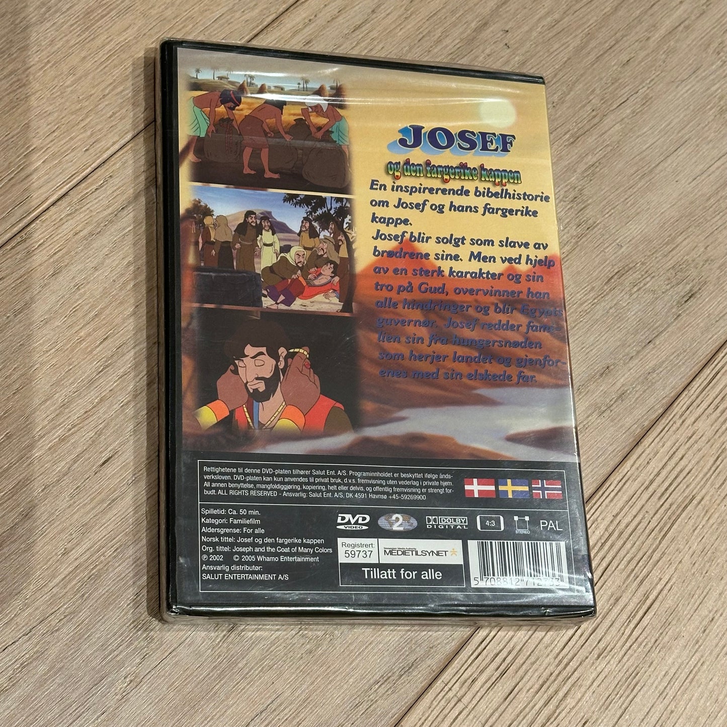 Josef og den fargerike kappen (DVD)