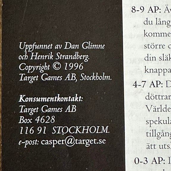 SVEA RIKE (1996)